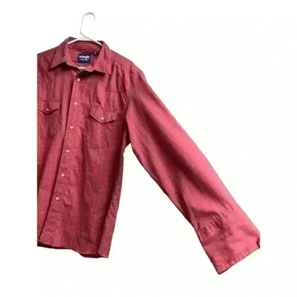 Wrangler Pearl Snap Plaid Western Wear for Men - Picture 6 of 11